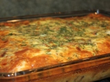 Smoked Salmon Egg Casserole with Potatoes & Dill